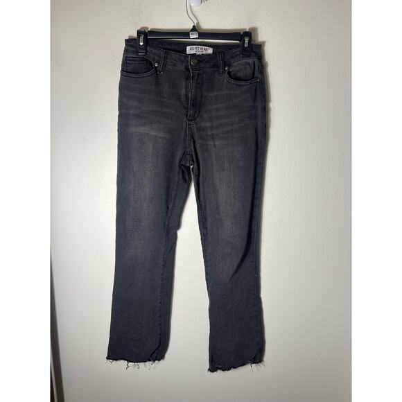 Velvet Heart Denim Karyn Mid Rise Slim Boot Dark Gray Jeans Sz 29 - Picture 1 of 3